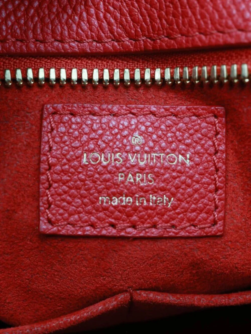 Louis Vuitton Popincourt Monogram Canvas Tote Bag Red